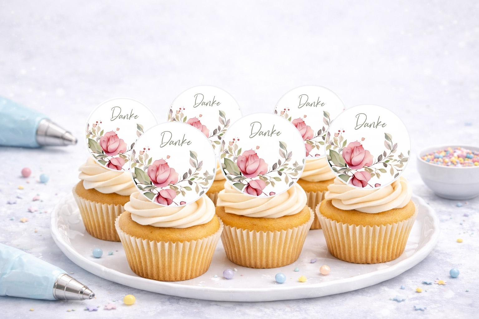 Muffinaufleger DANKE 