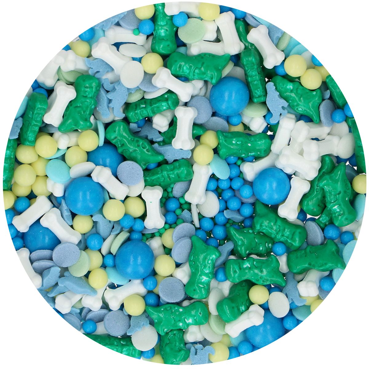 3D Sprinkle Medley Dino Dream 70 g – essbare Dino Streusel für Torten, Cupcakes & Kekse