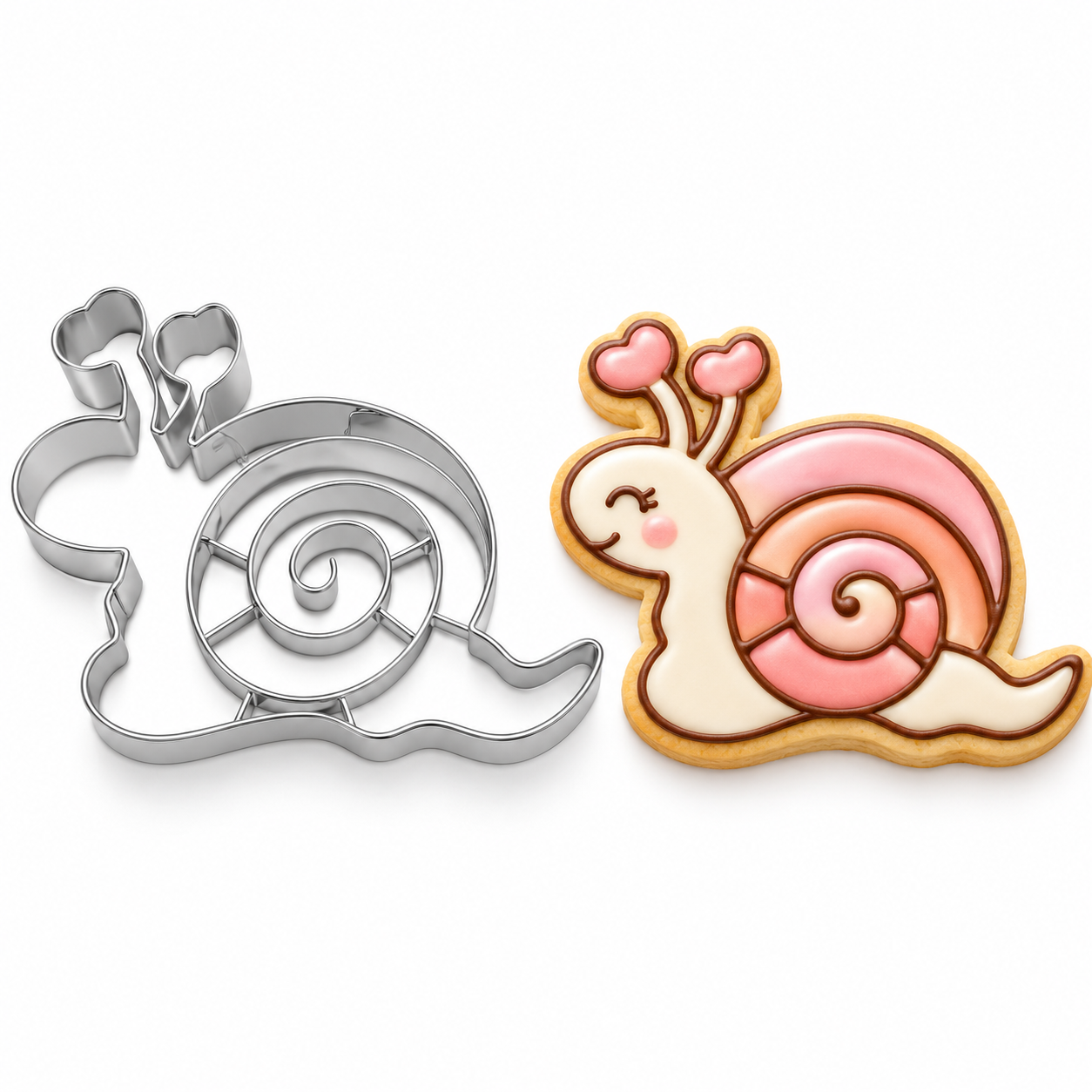 Präge-Ausstecher Schnecke 10 cm A0