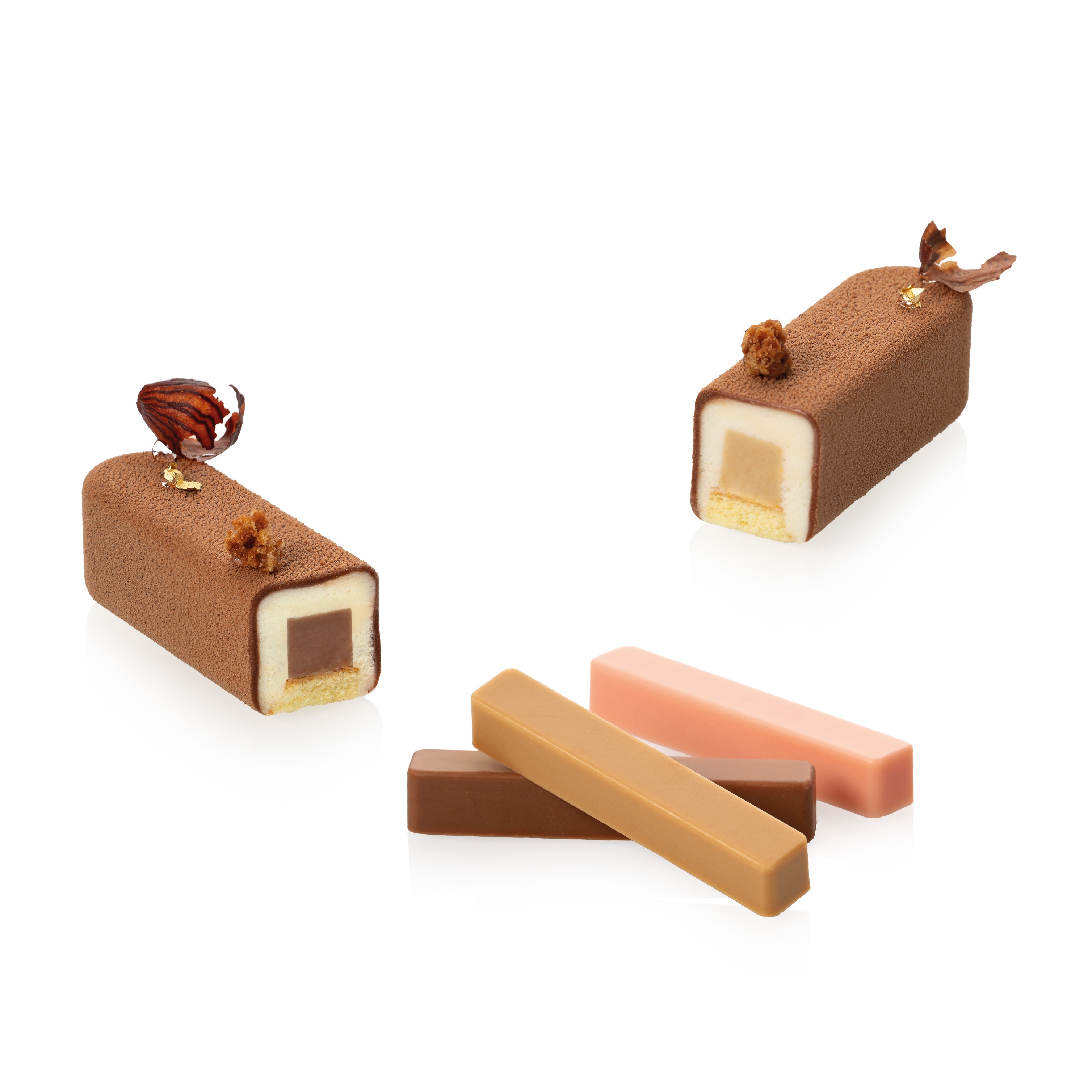 Silikomart Rectangle 6 – Silikonform für Einlagen & Fingers, 60 x 10 x 10 mm