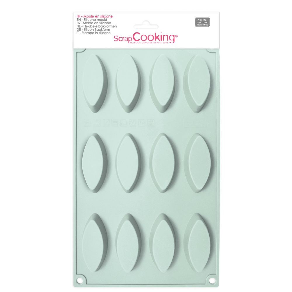 Silikonform „12 Barquettes“ – für kleine Kuchen & Gebäck wie aus der Kindheit