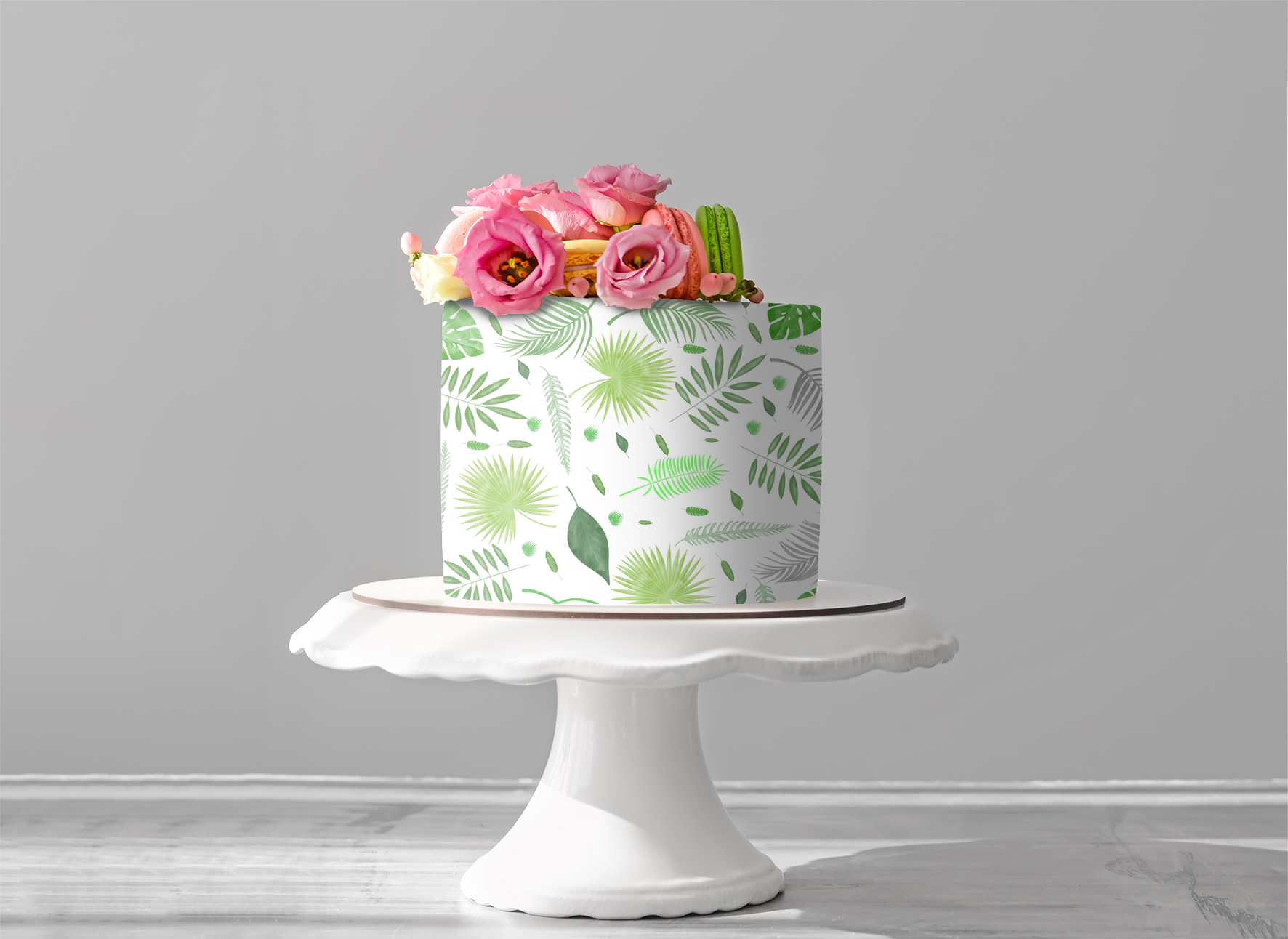 Deko Fondant Blätter
