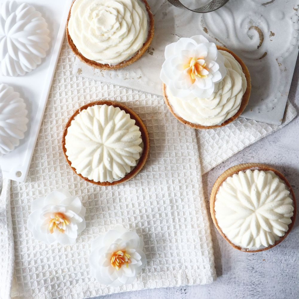 Essbare Kamelien aus Oblate