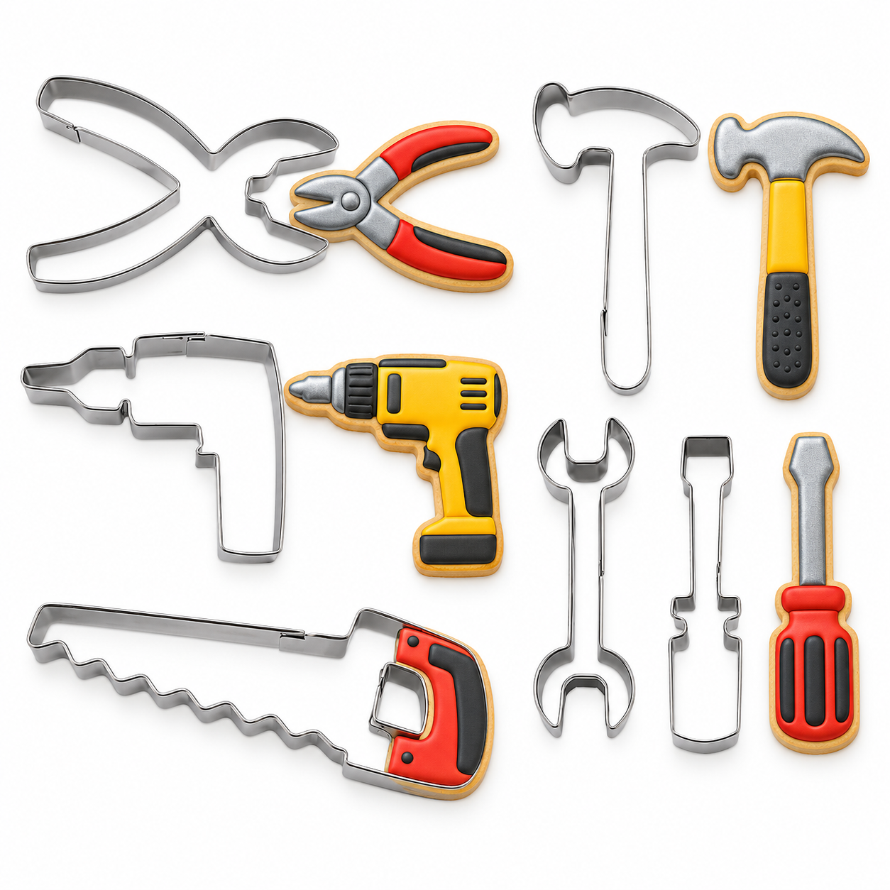 Ausstecher – In der Werkstatt – Set, 6-teilig Werkzeug