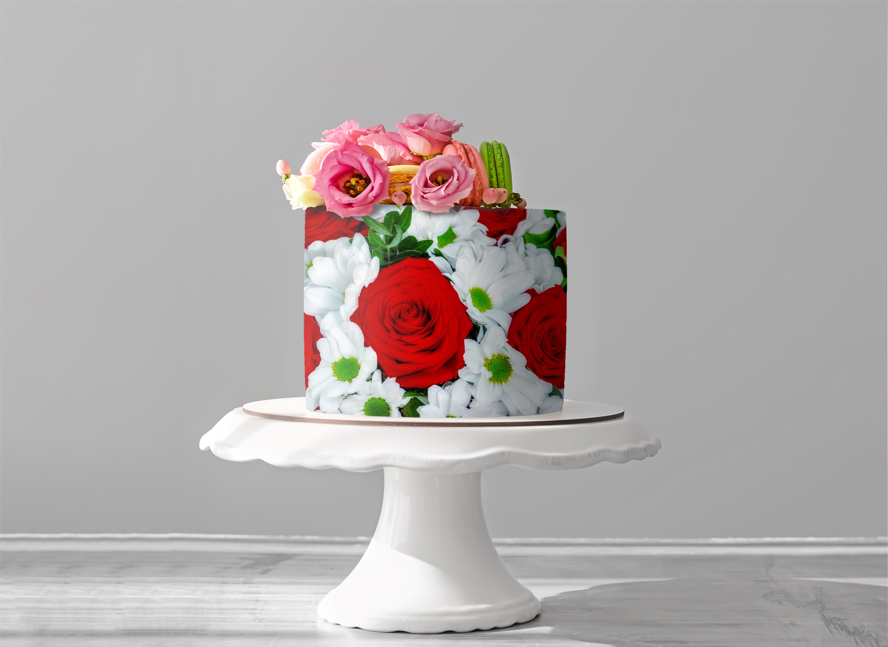 Deko Fondant Rosen