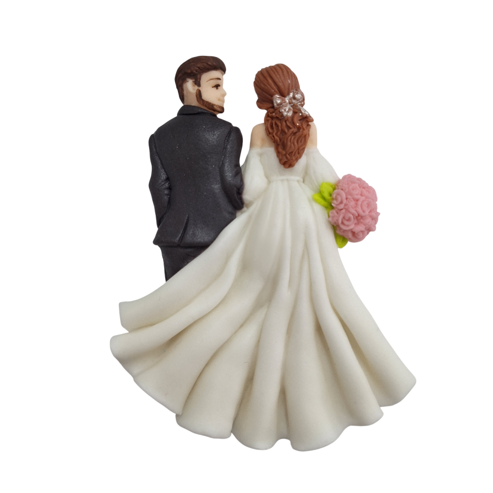 Zuckerfigur Brautpaar 2D