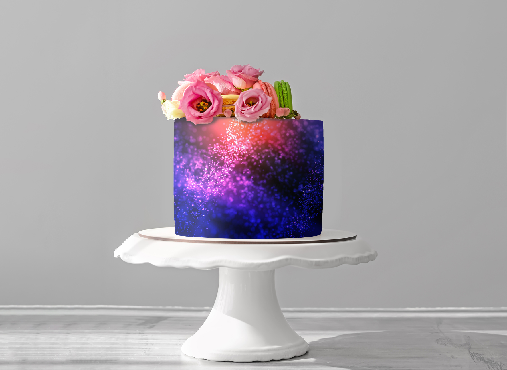 Deko Fondant bunt
