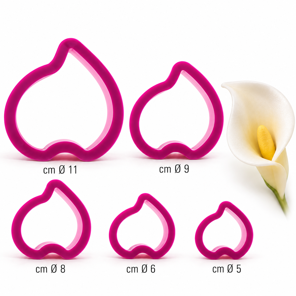 Ausstecherset Callas