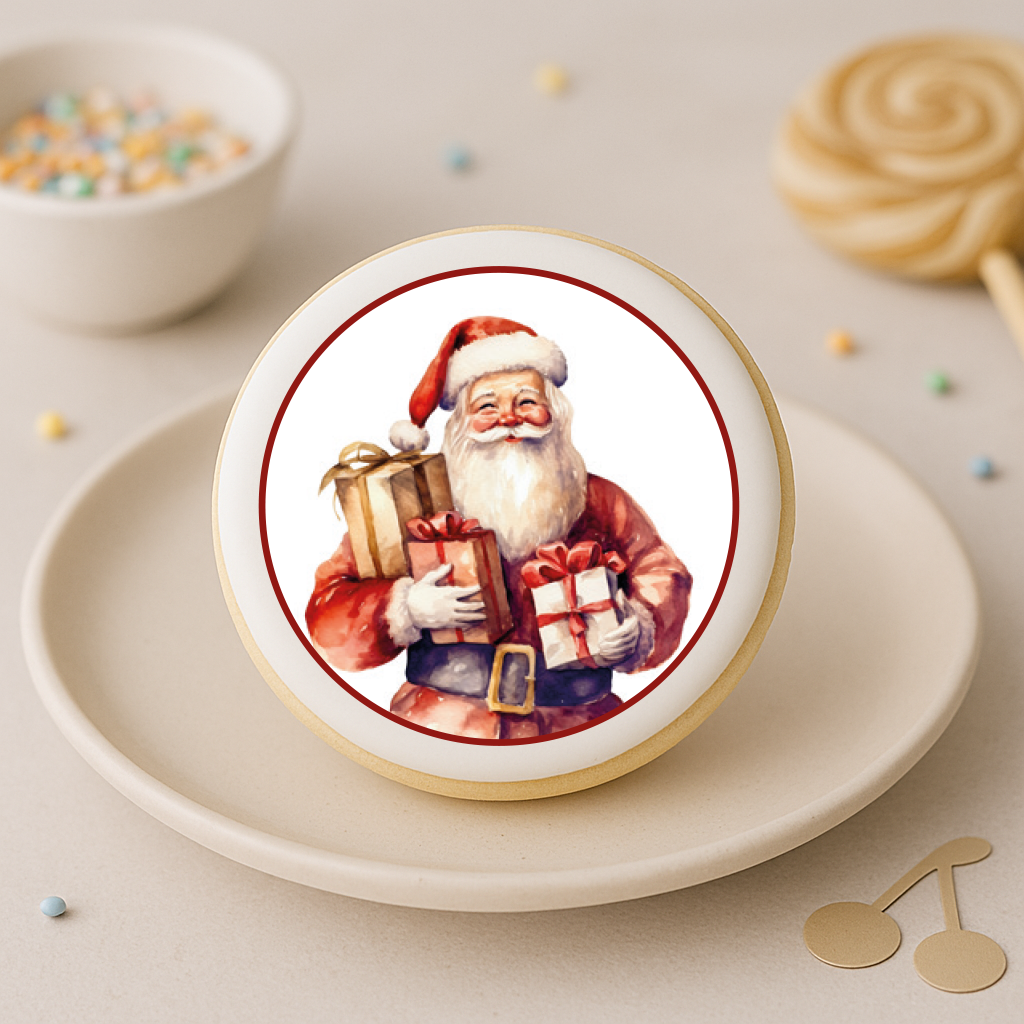 Keksaufleger Santa Claus