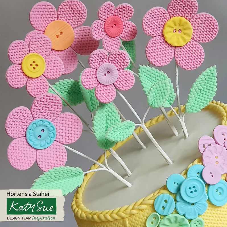 Silikonform Knöpfe|  Katy Sue Mould Buttons