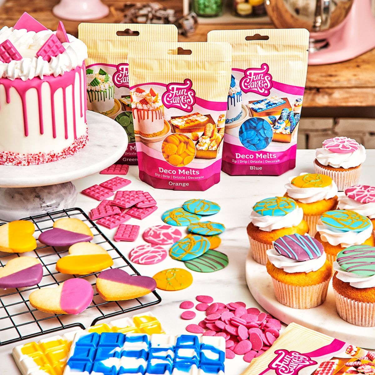 Deco Melts Schwarz 250 g – Schmelzdrops für Drip Cakes & Cake Pops