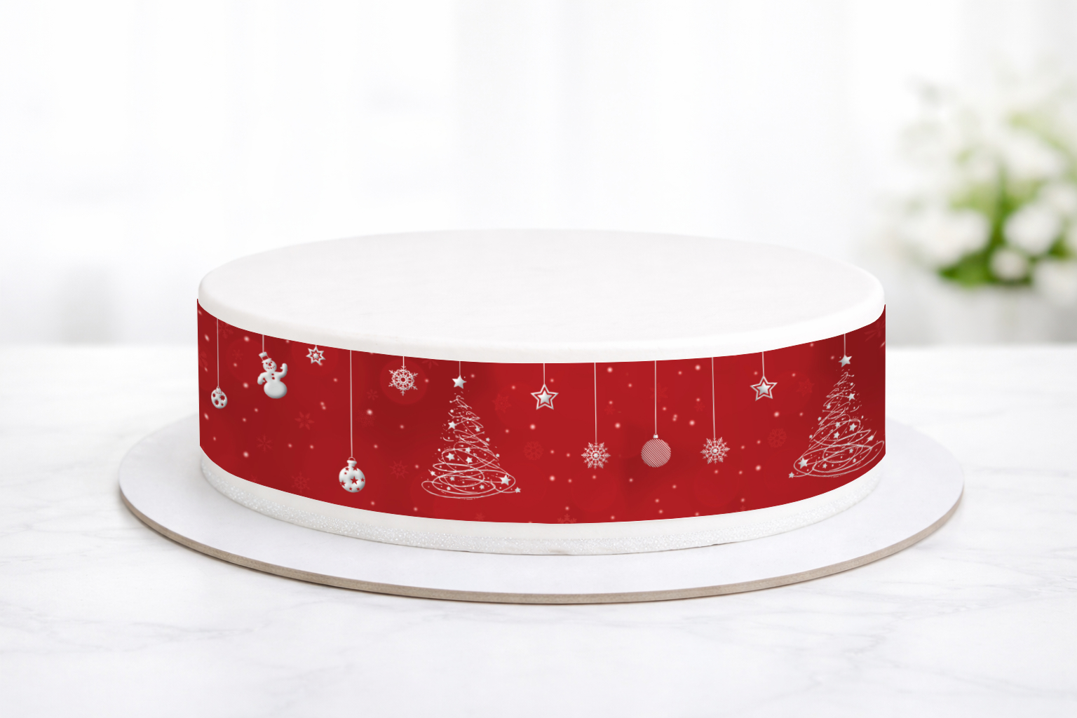 Tortenband Weihnachten