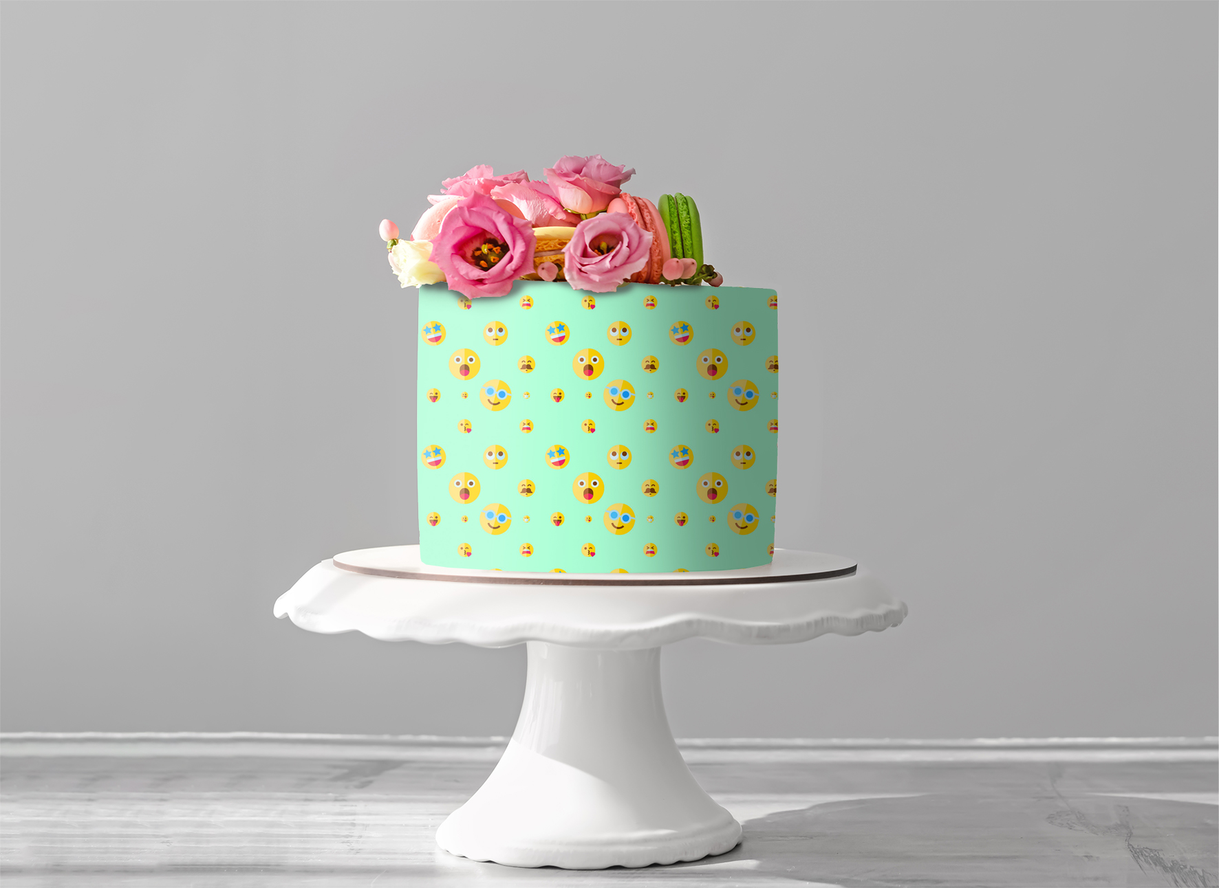 Deko Fondant Smile