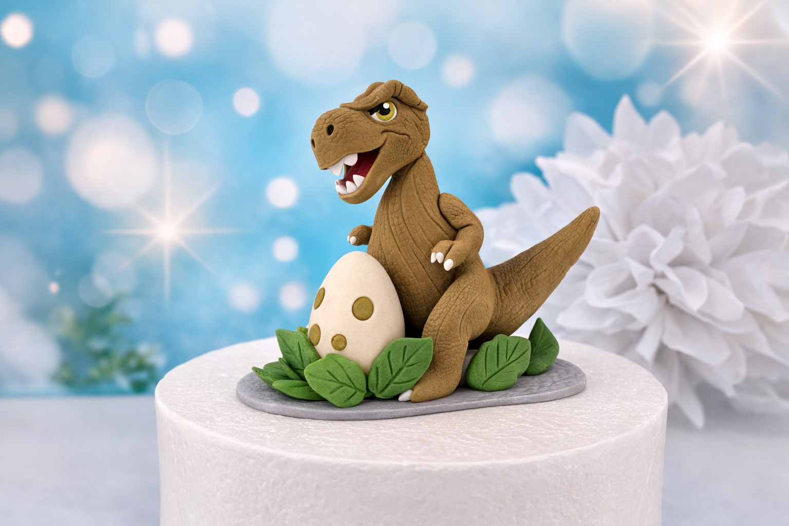 Essbare XXL Tortenfigur „Dinosaurier“