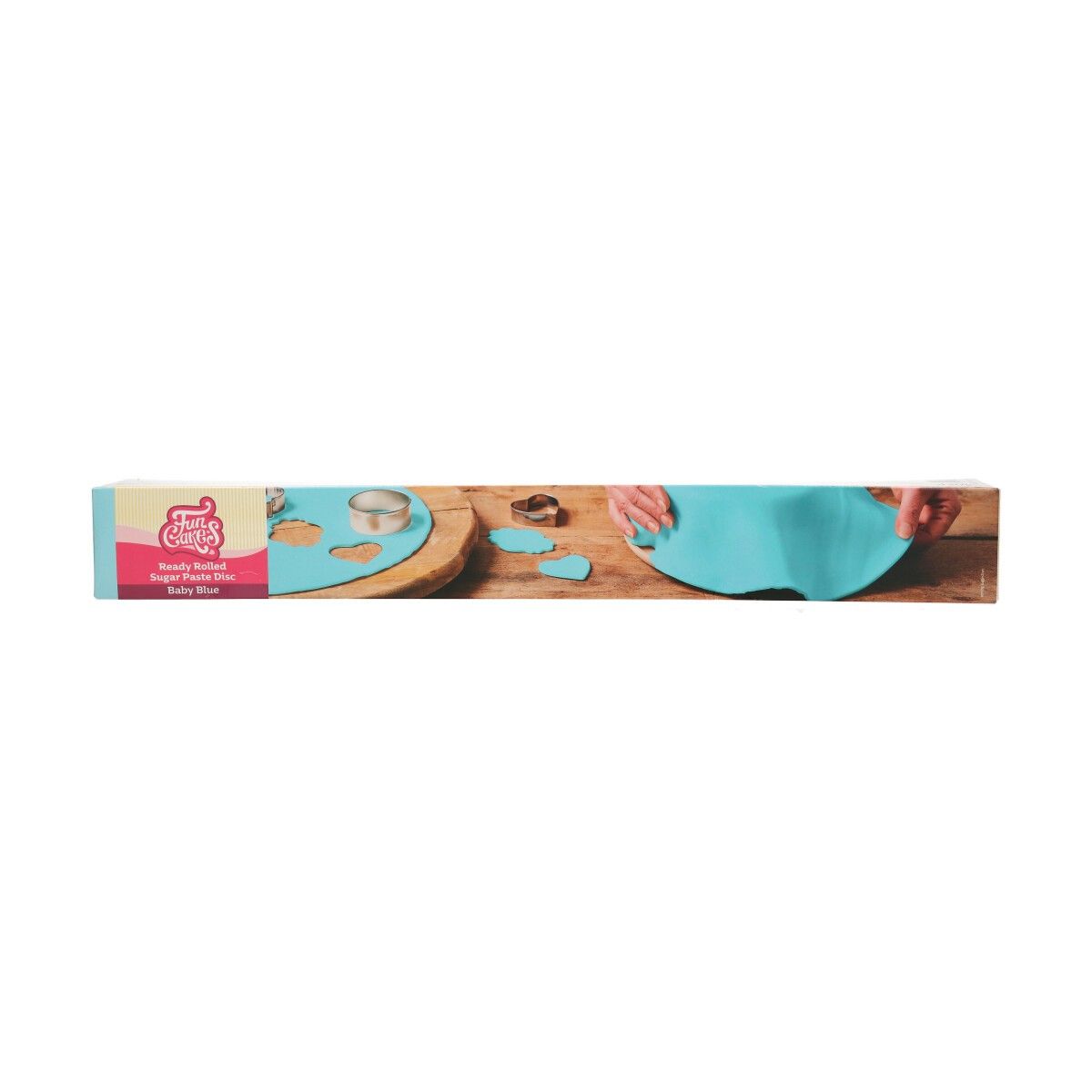 FunCakes ausgerollte Fondantdecke Babyblau