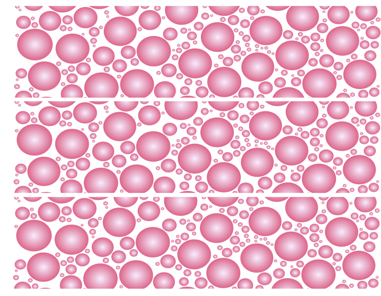Tortenband Bubbles rosa