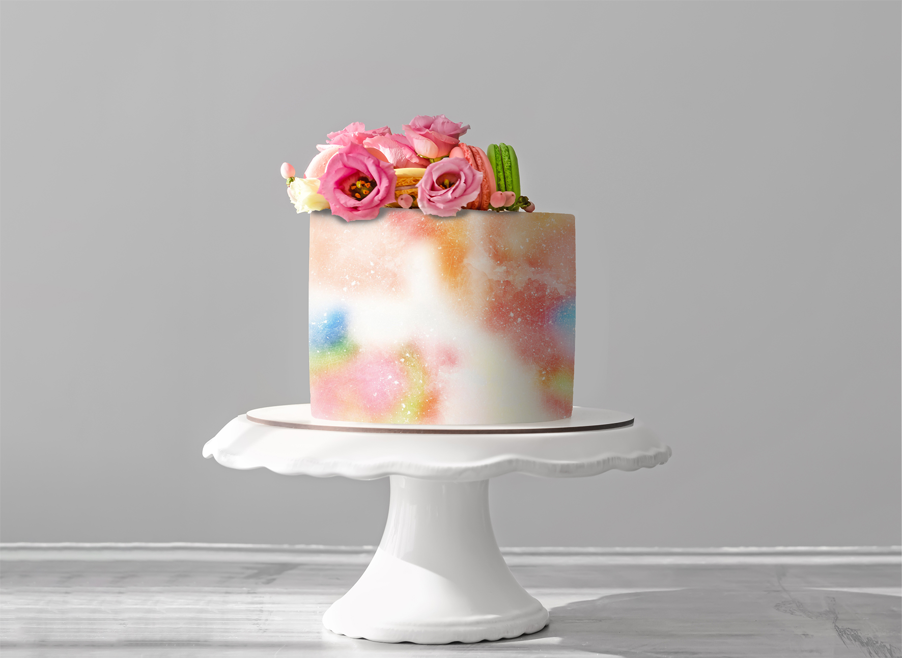 Deko Fondant Malerei