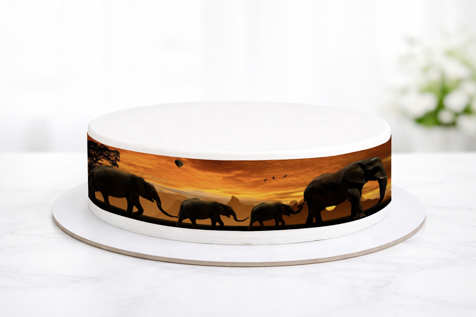 Tortenband Elefefant 