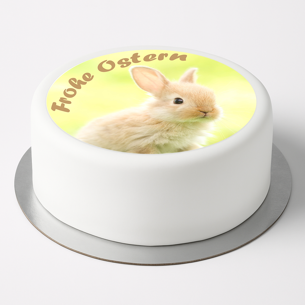 Tortenaufleger Osterhase Frohe Ostern