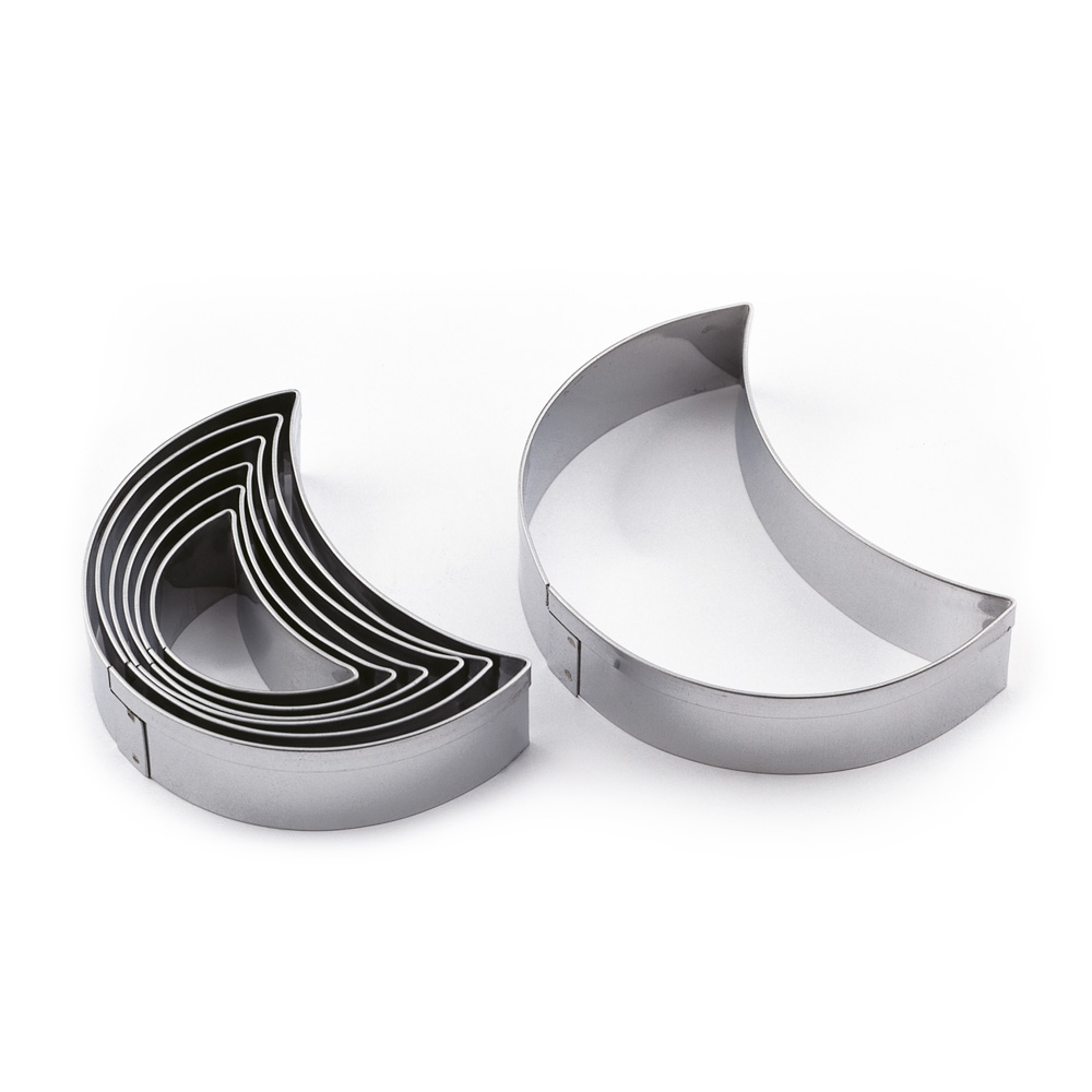 Professionelle Ausstecher Halbmond 7tlg.