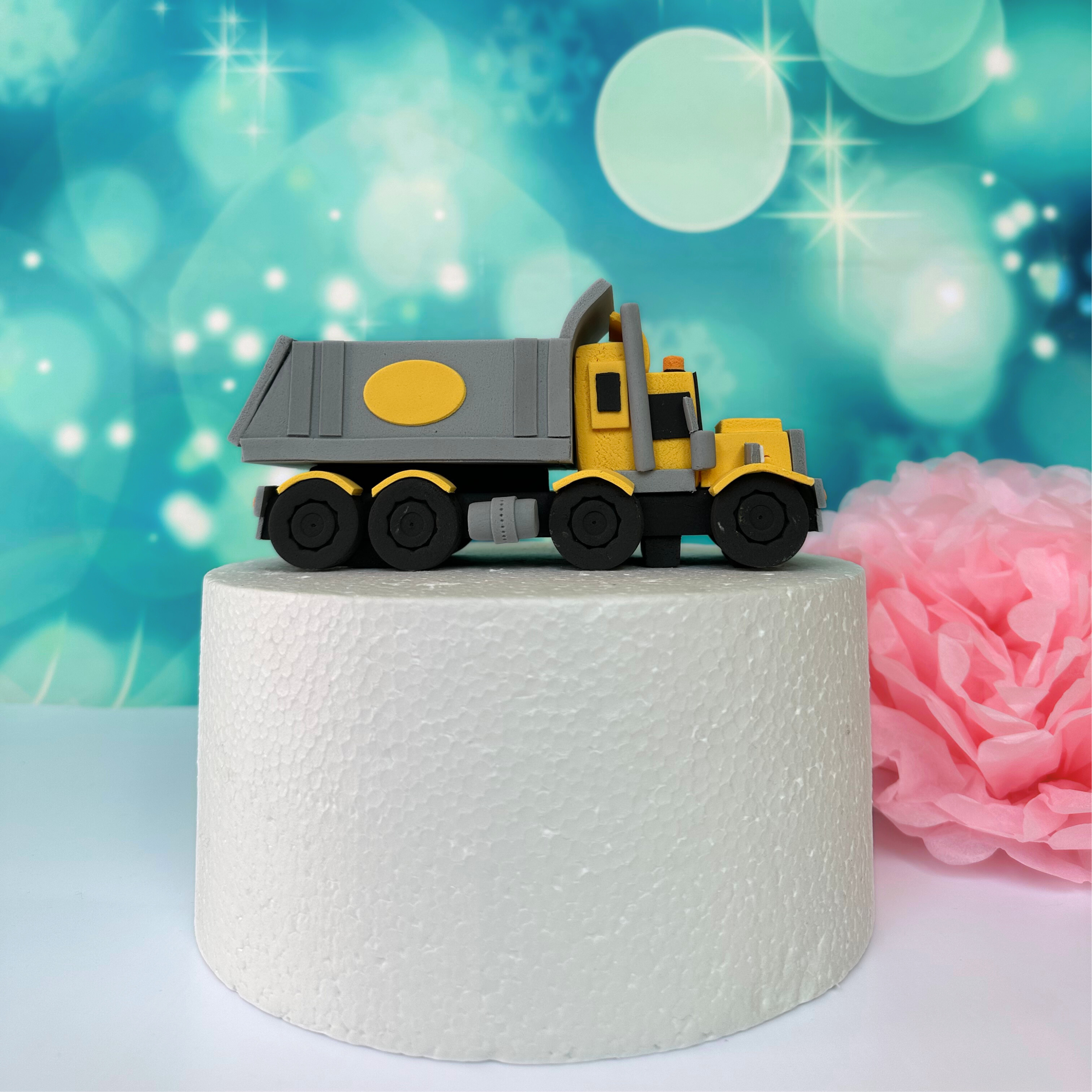 Tortenfigur LKW-Baustellenkipper