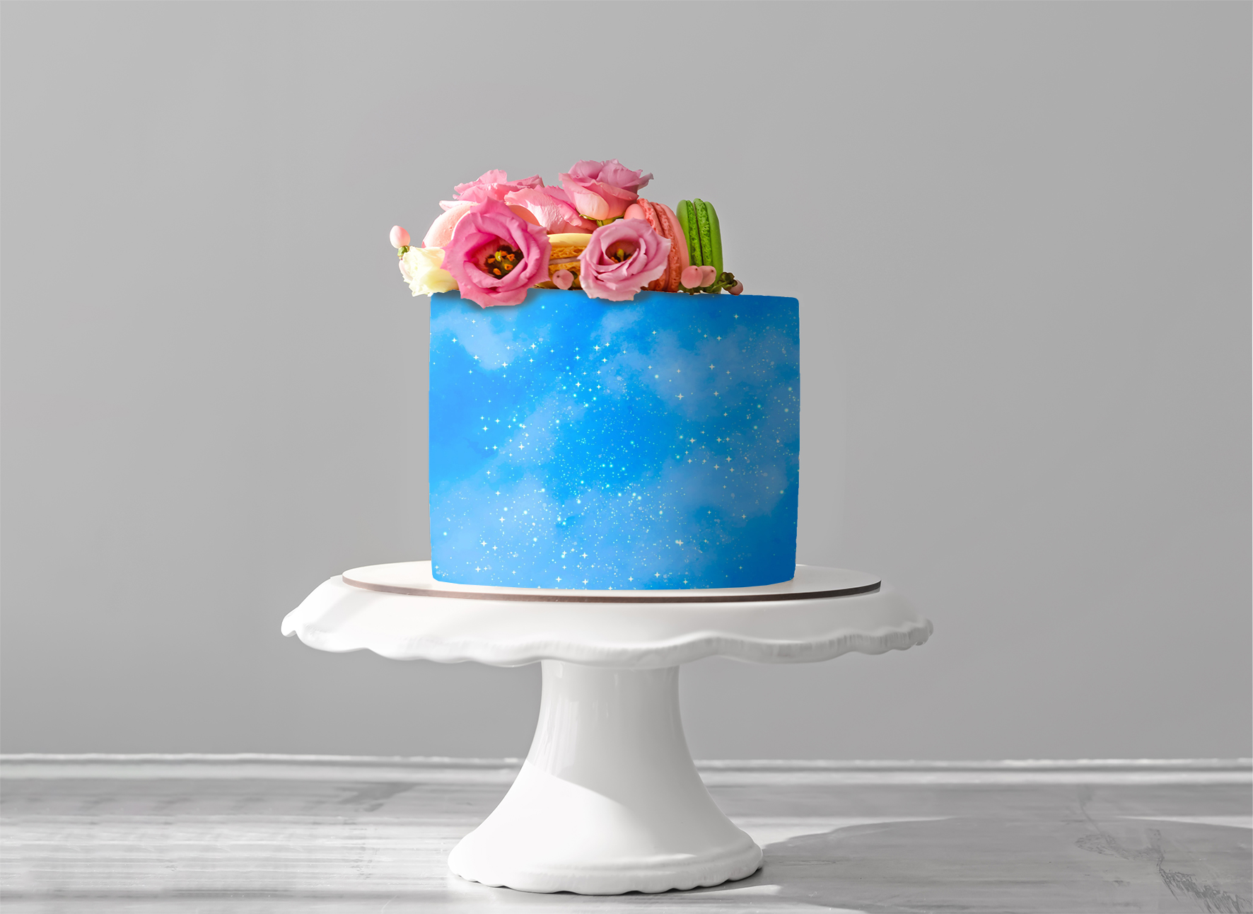 Deko Fondant Himmel