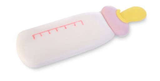 Zuckerset Schnuller u. Milchflasche rosa