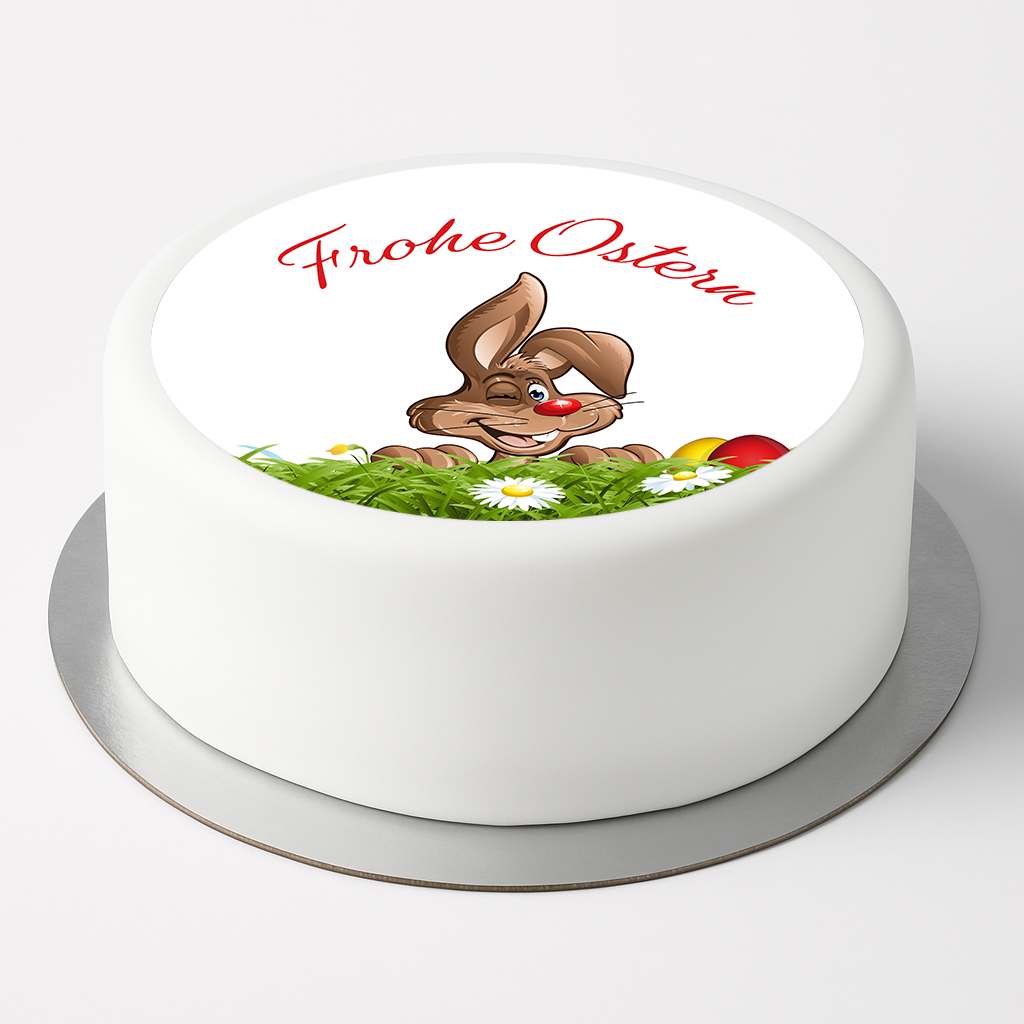 Tortenaufleger Frohe Ostern 