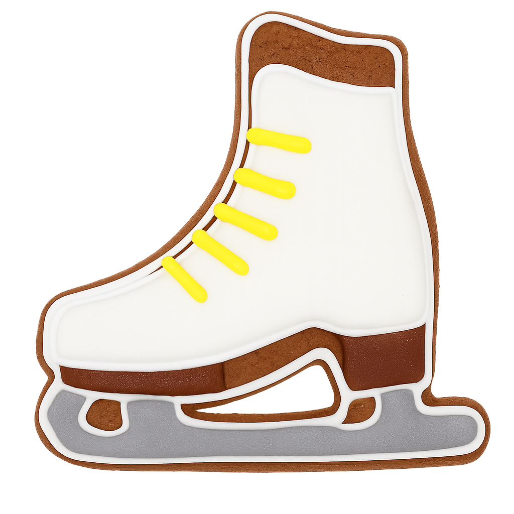 Ausstecher Schlittschuh
