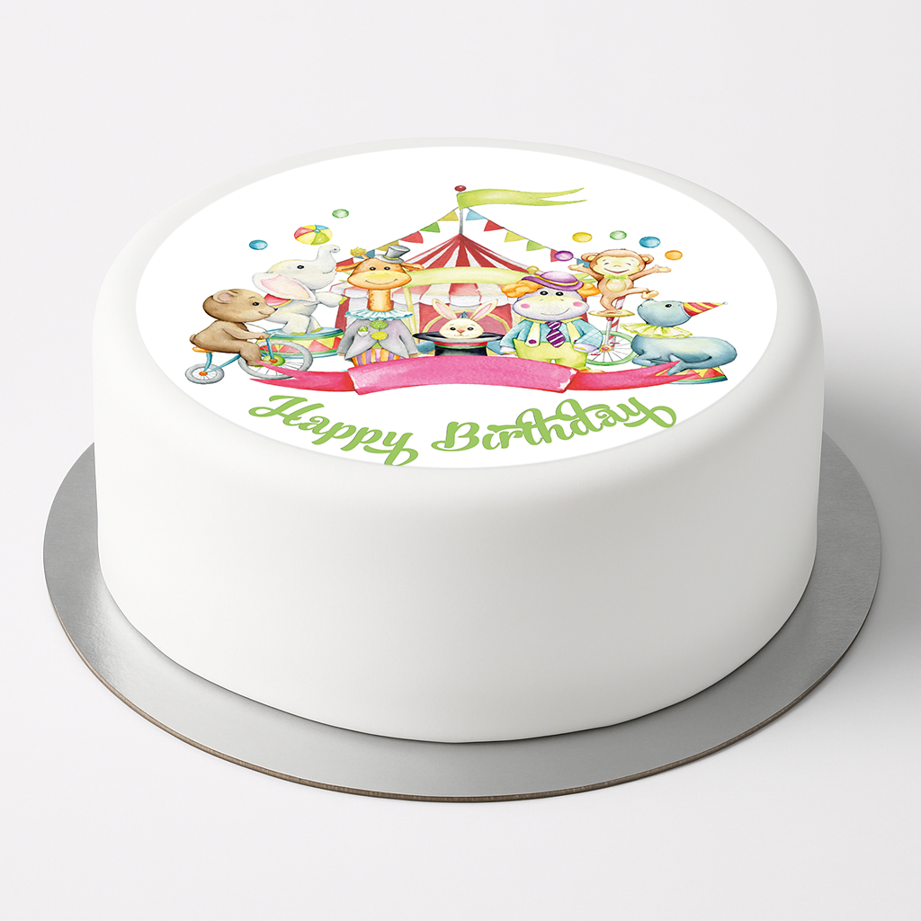 Tortenaufleger Zirkus