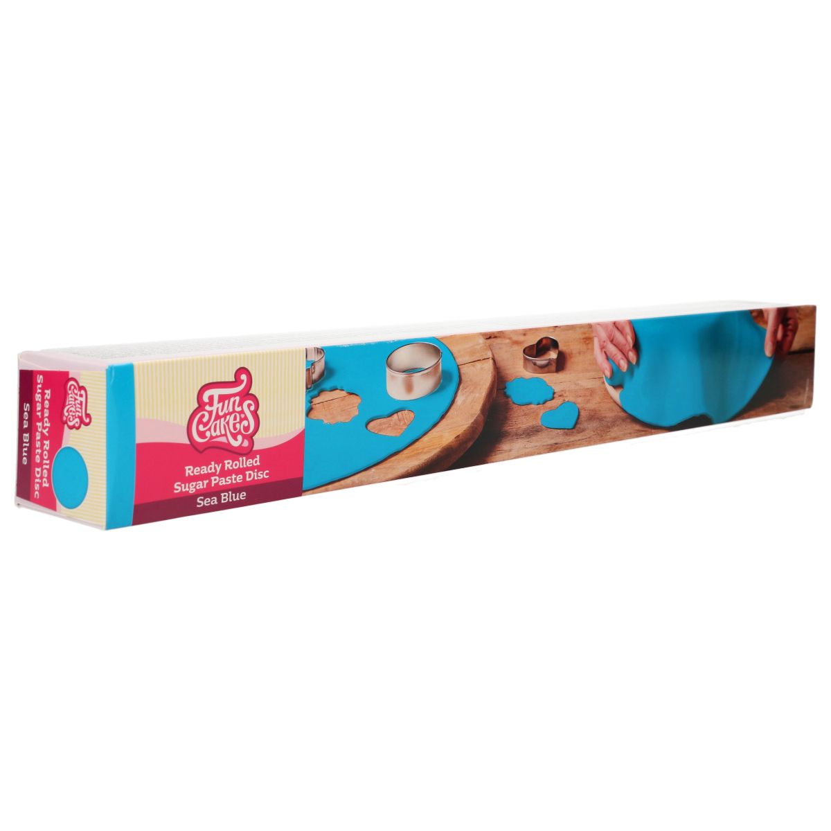 Fondantdecke ausgerollt Sea Blue