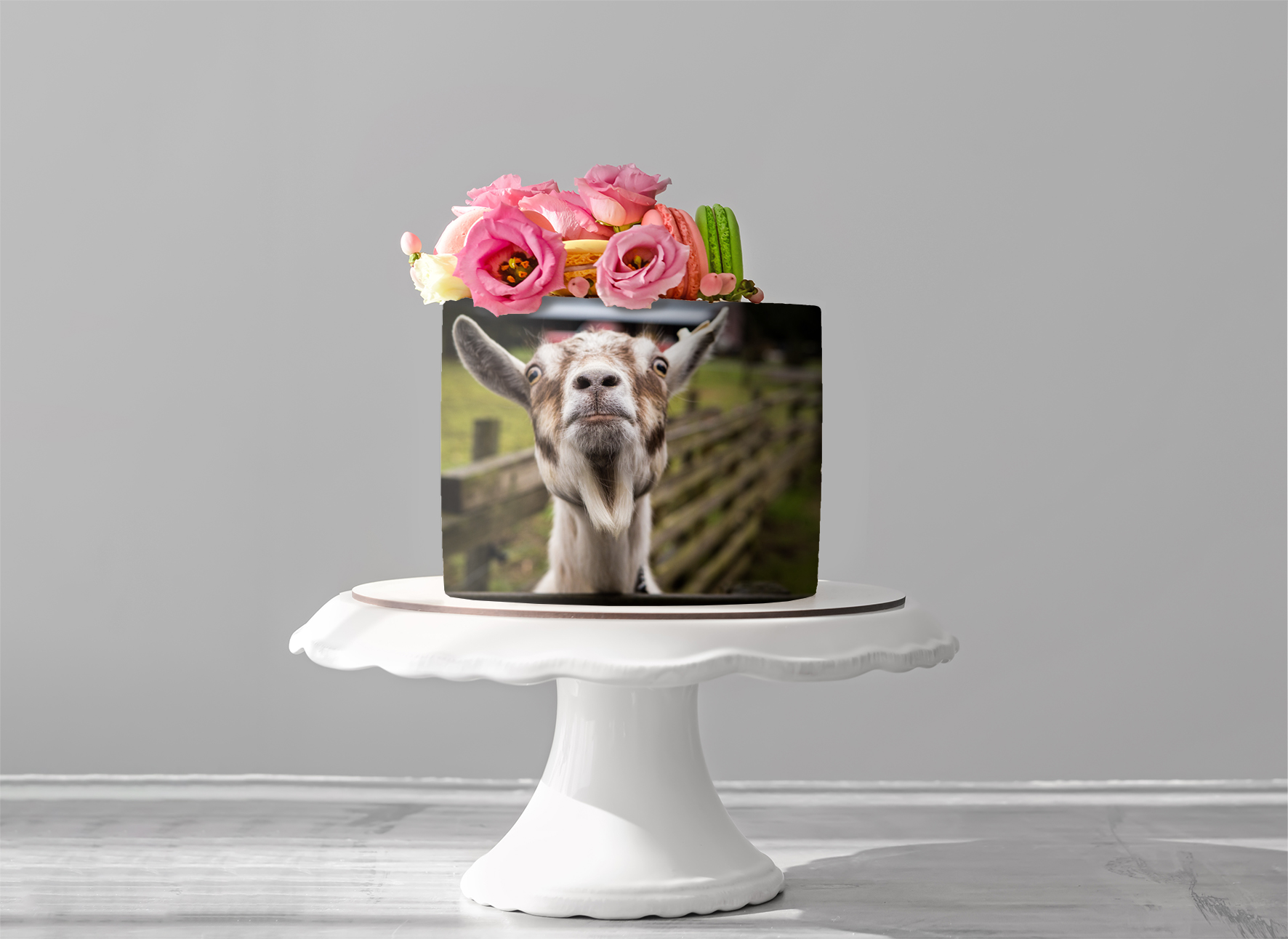 Deko Fondant Ziege