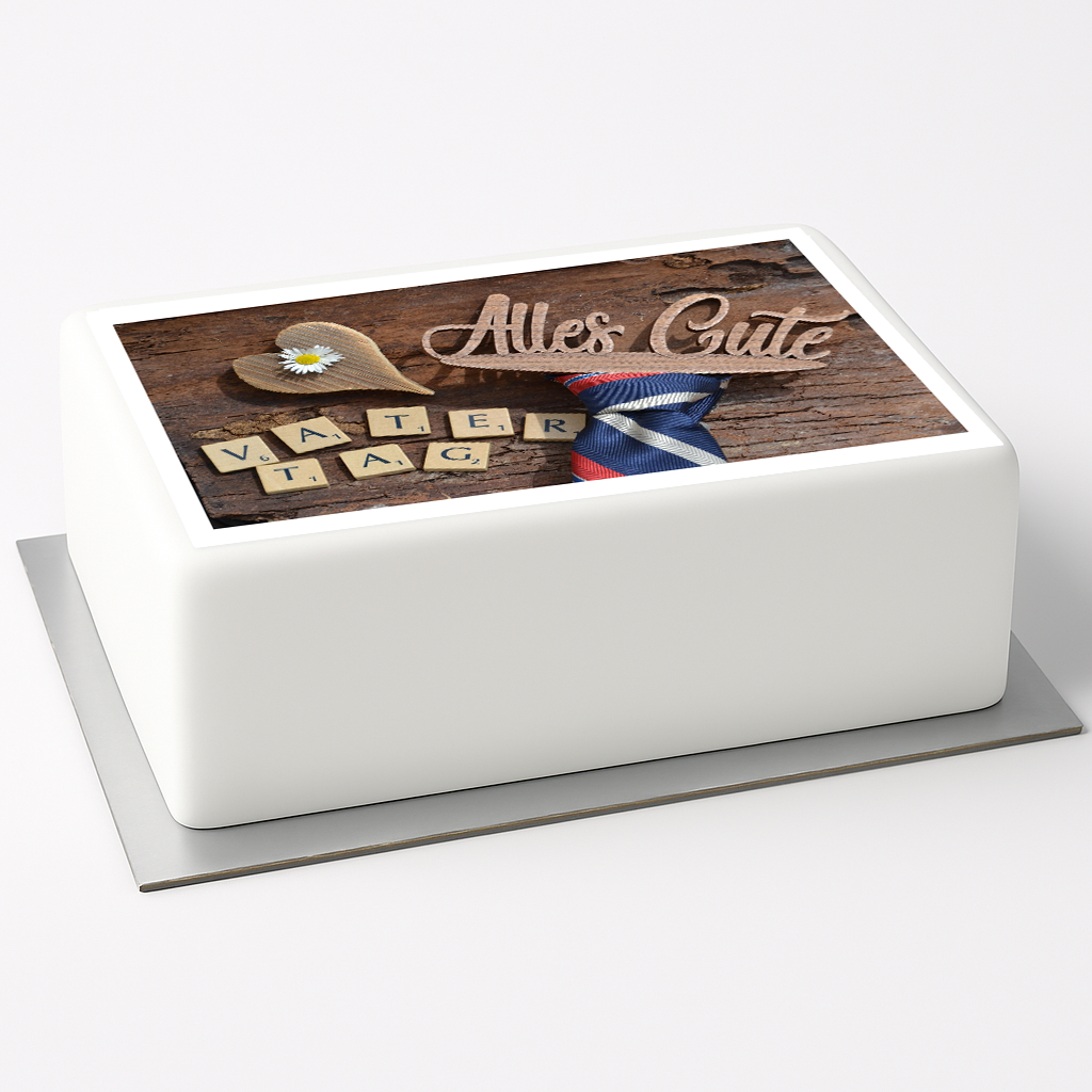 Tortenaufleger Alles Gute zum Vatertag