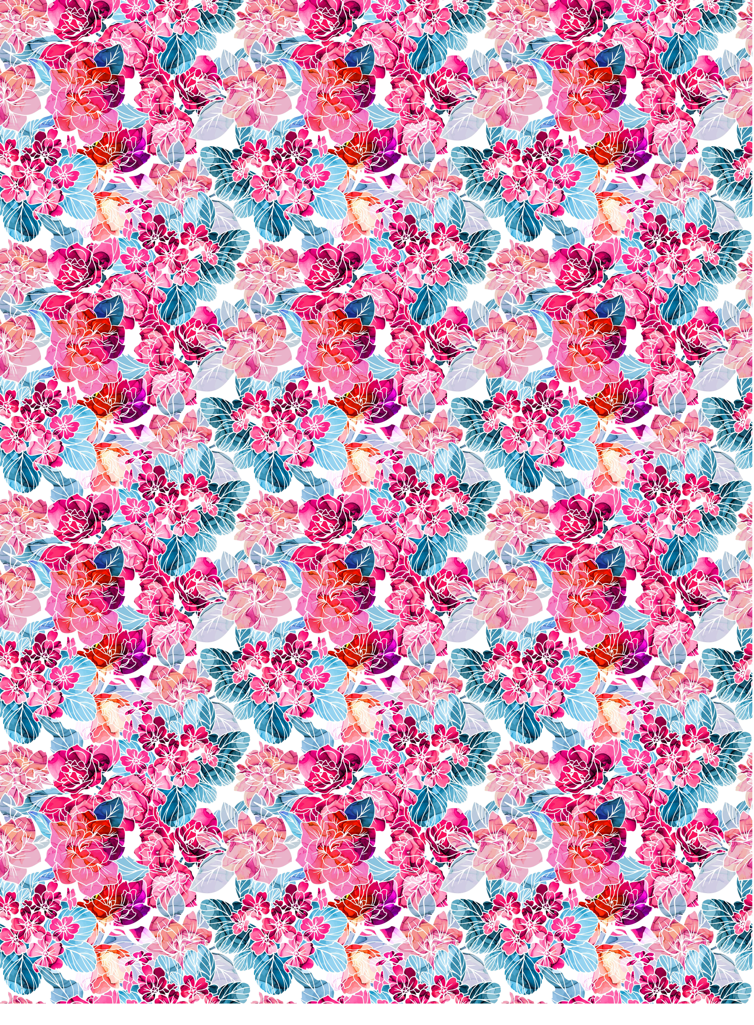 Deko Fondant  Blumen