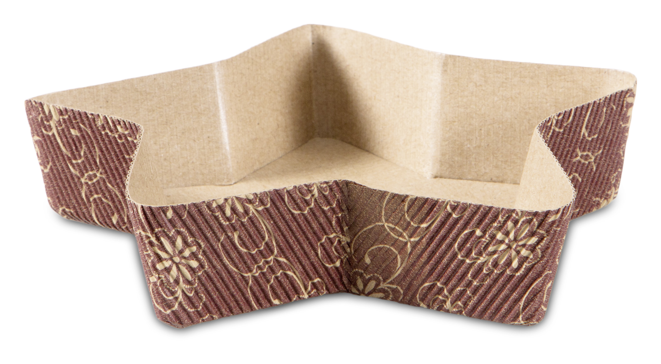 Papier Backform Stern - 4 Stück