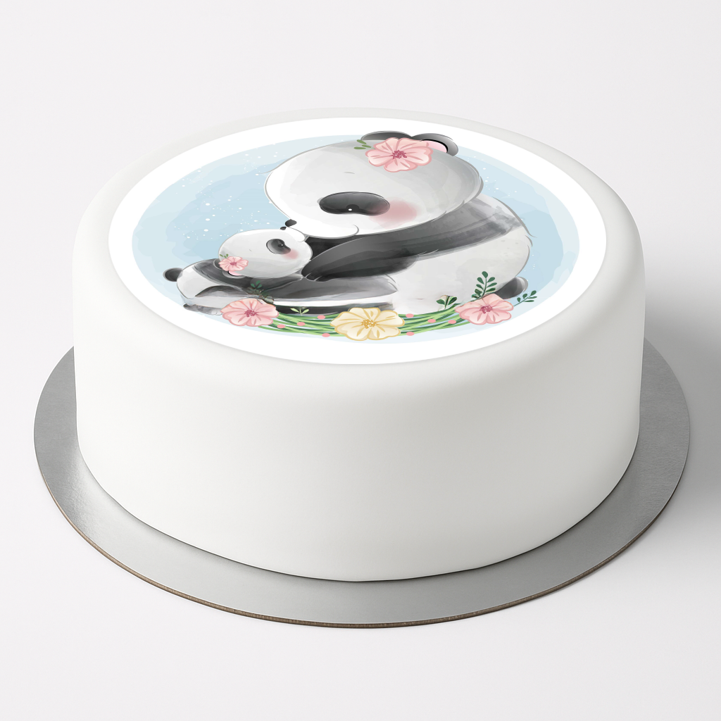 Tortenaufleger Panda 