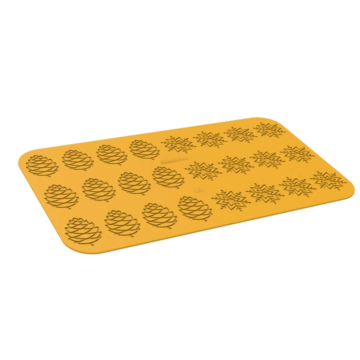 Silikomart INVERNO – Silikonform Tannenzapfen & Schneeflocken Silikomart INVERNO – Silikonform Tannenzapfen & Schneeflocken