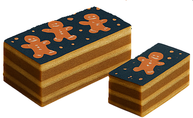 Oblaten für Oblatenschnitten Lebkuchenmann 