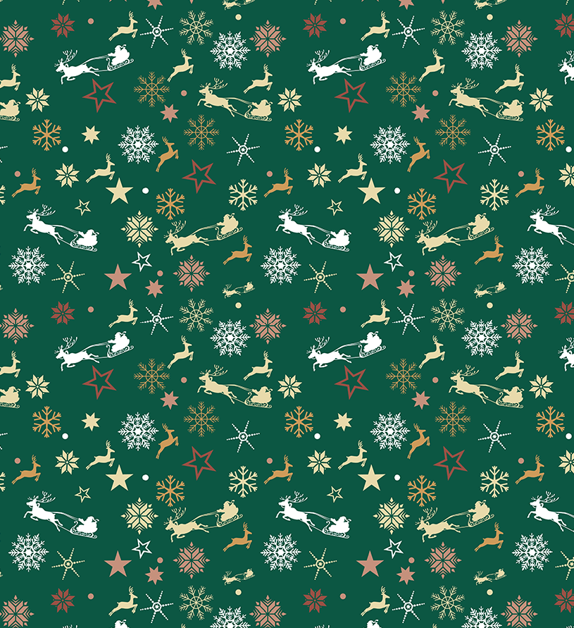 Schokoladen Transferfolie Rentier