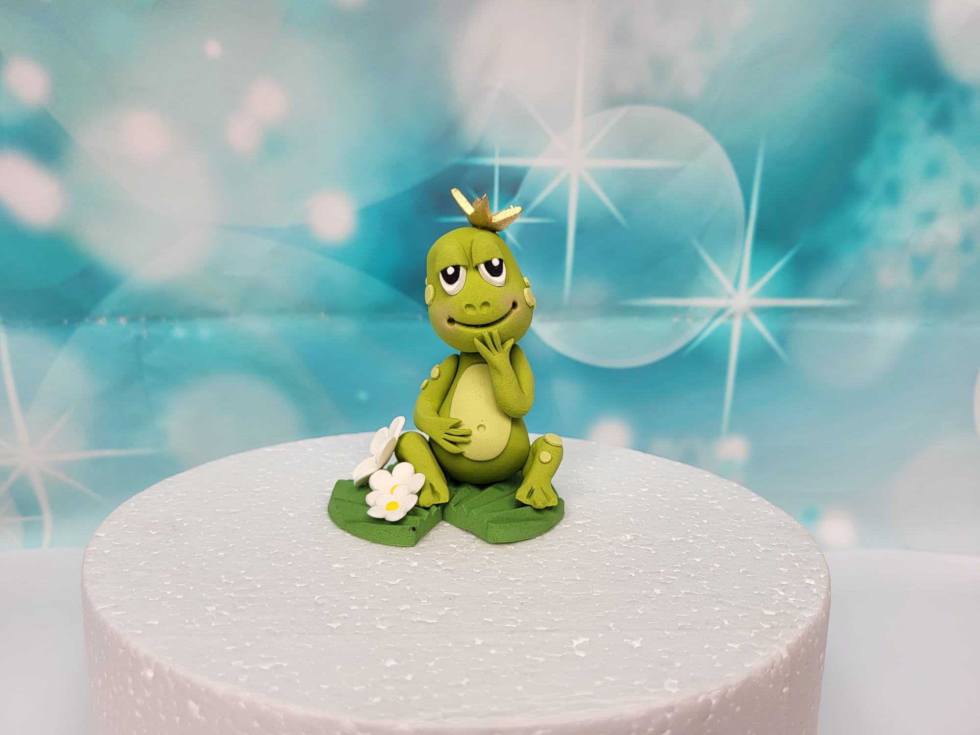 Tortenfigur Frosch