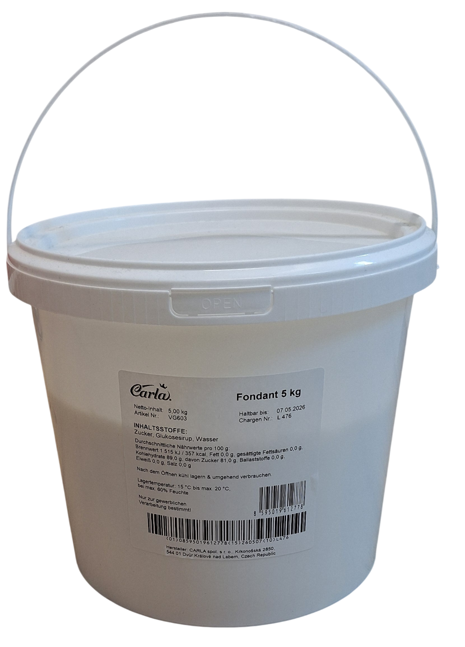 Fondantglasur 5 kg Flüssigfondant 