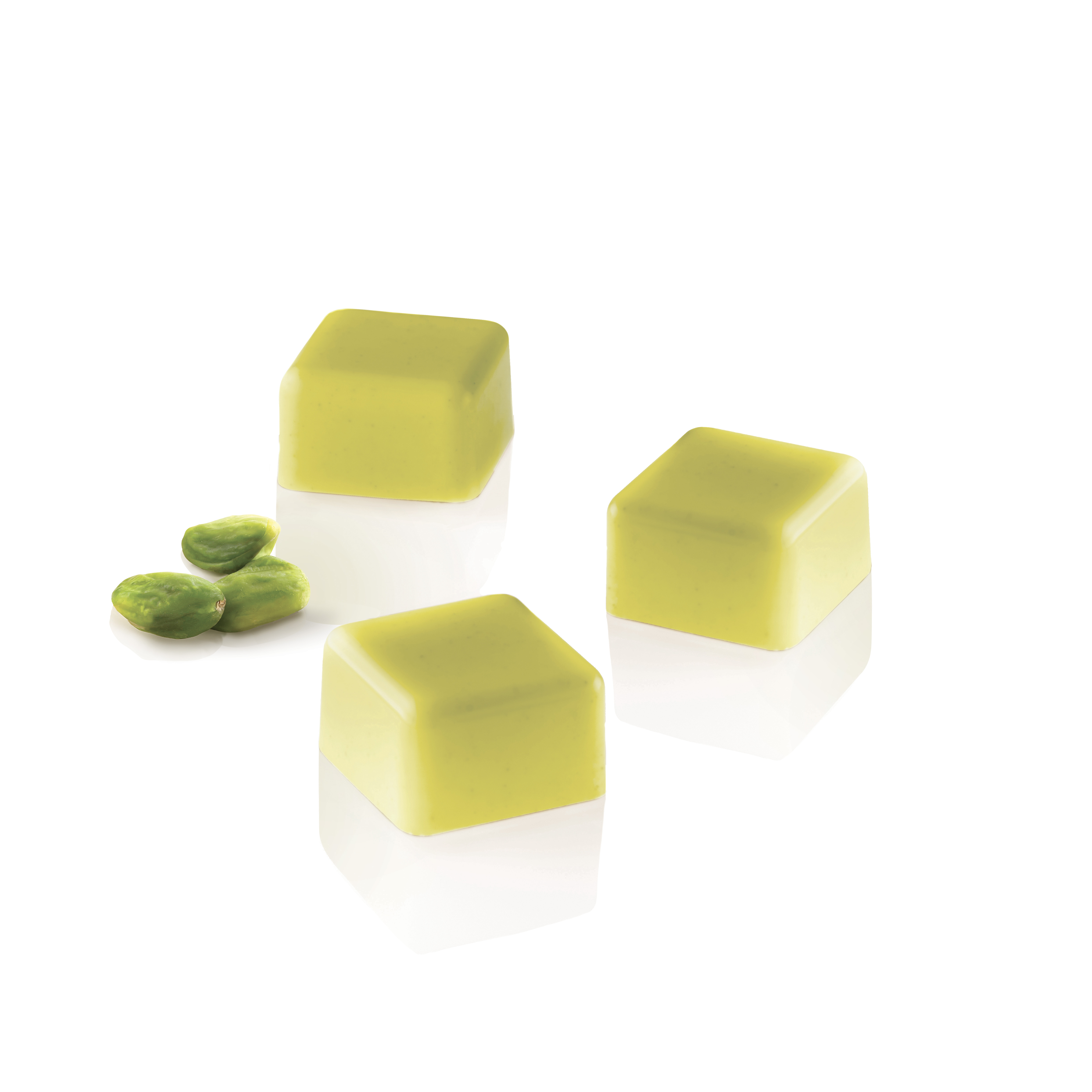 Silikomart Pralinenform Würfel Cubo 01 – Profi Schokoladenform 24 Kavitäten 21 mm