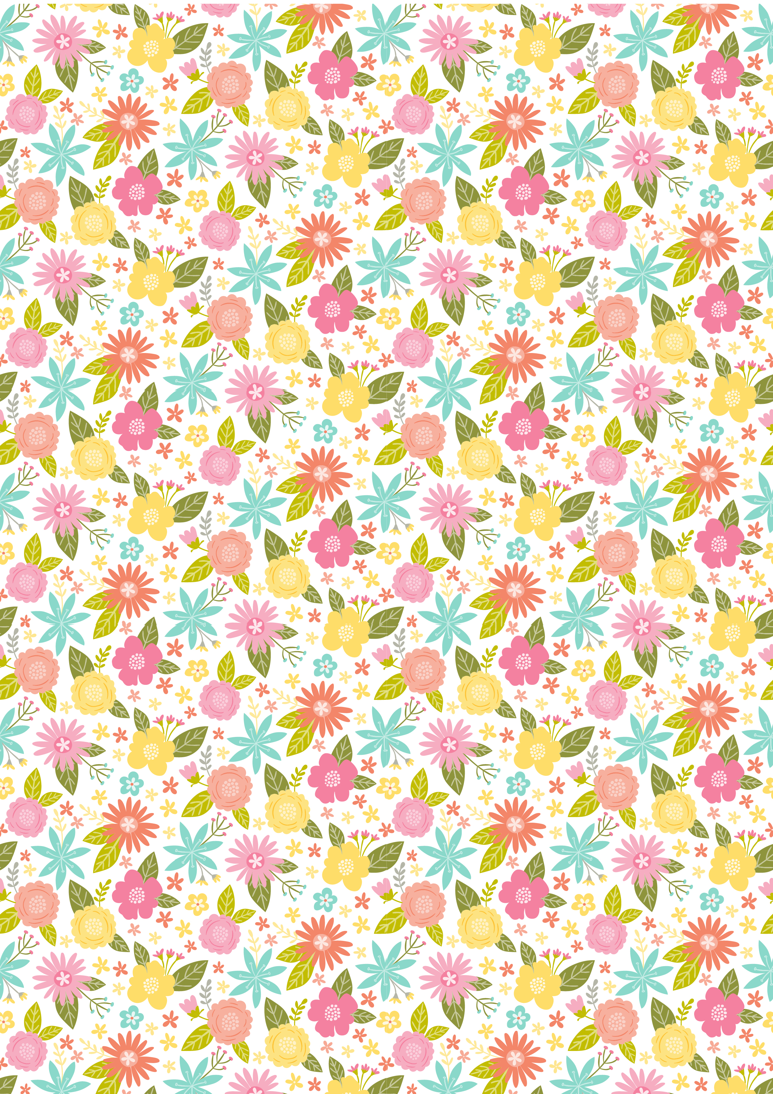 Deko Fondant | Blumenmix