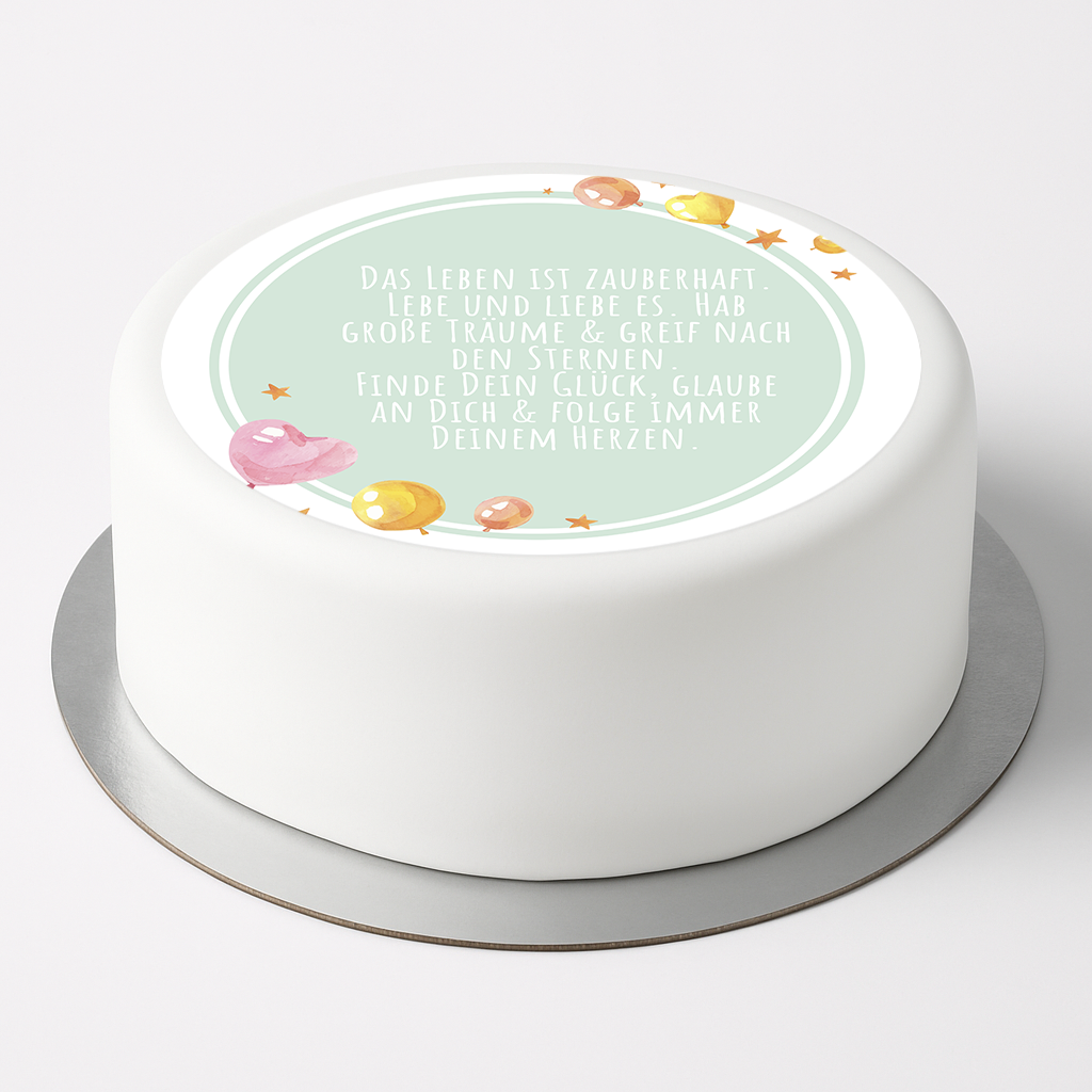 Tortenaufleger Taufe