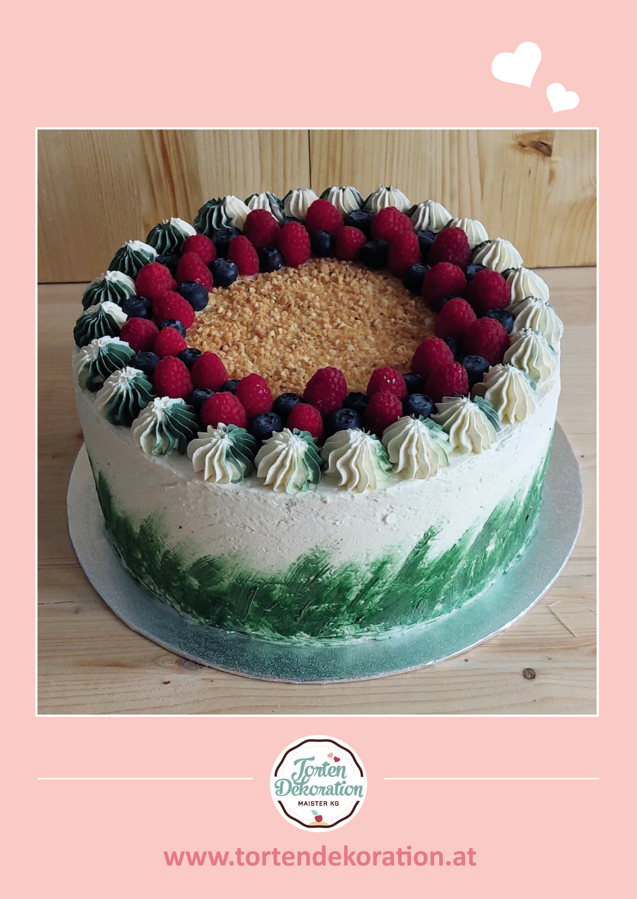 Rezeptkarte Vanille Fruchttorte