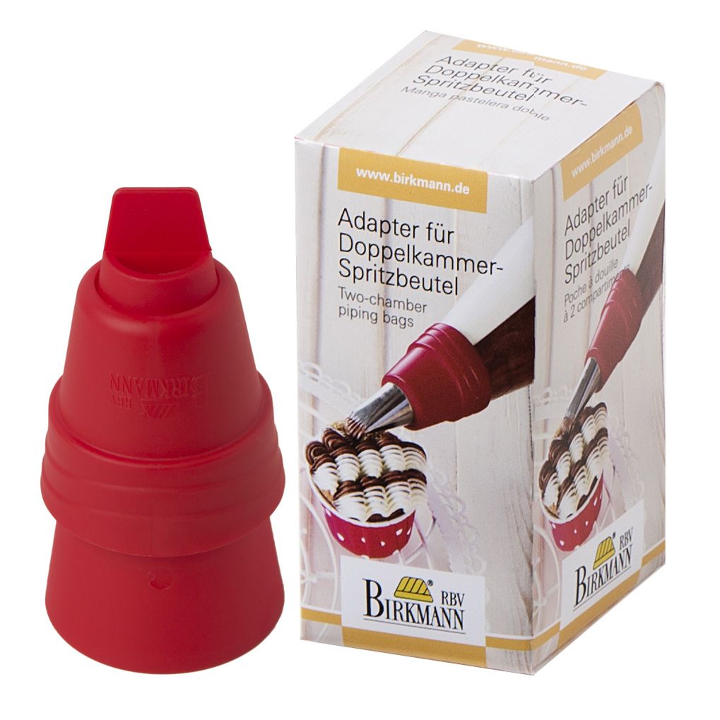Adapter für Doppelkammer-Spritzbeutel