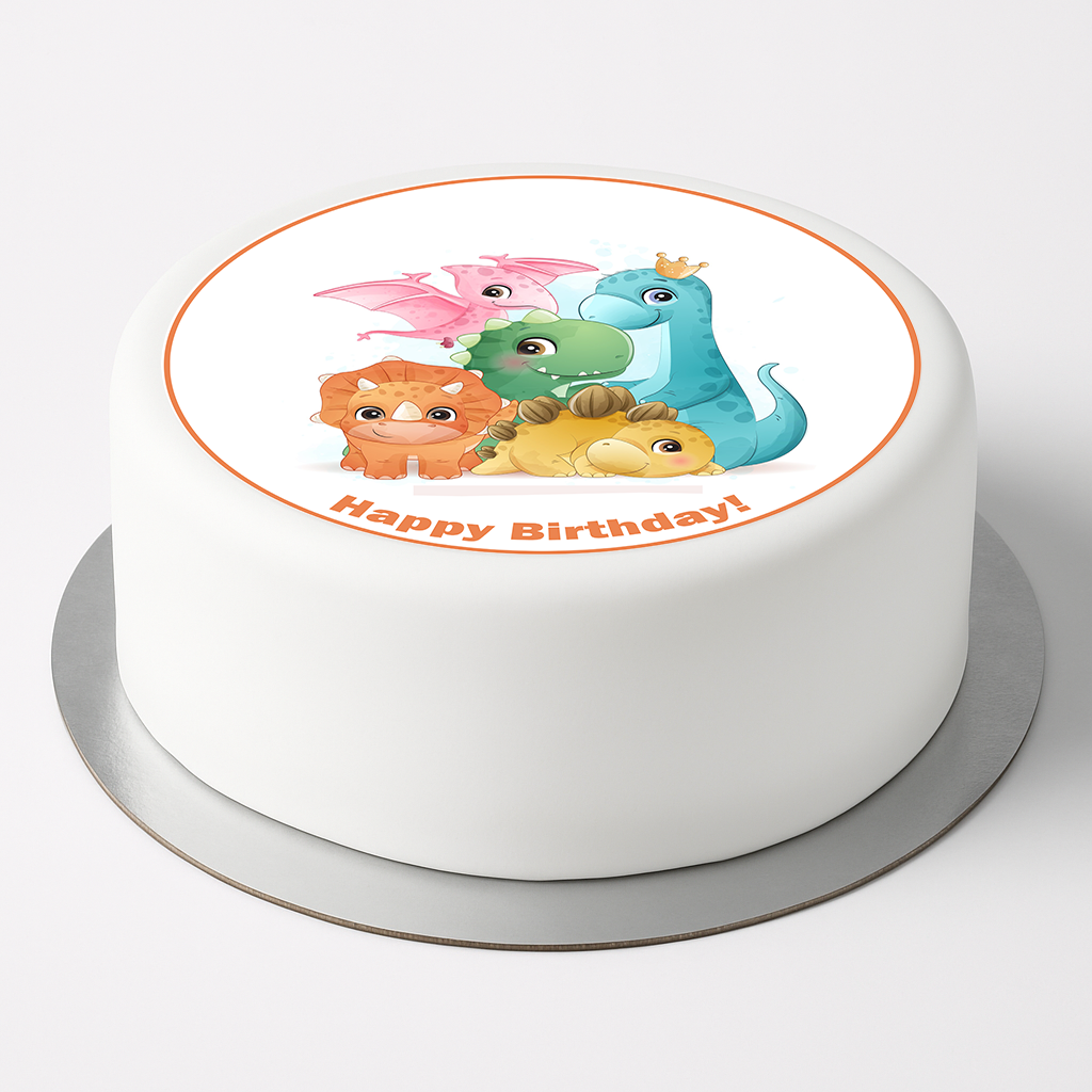 Tortenaufleger Dinosaurier Geburtstag