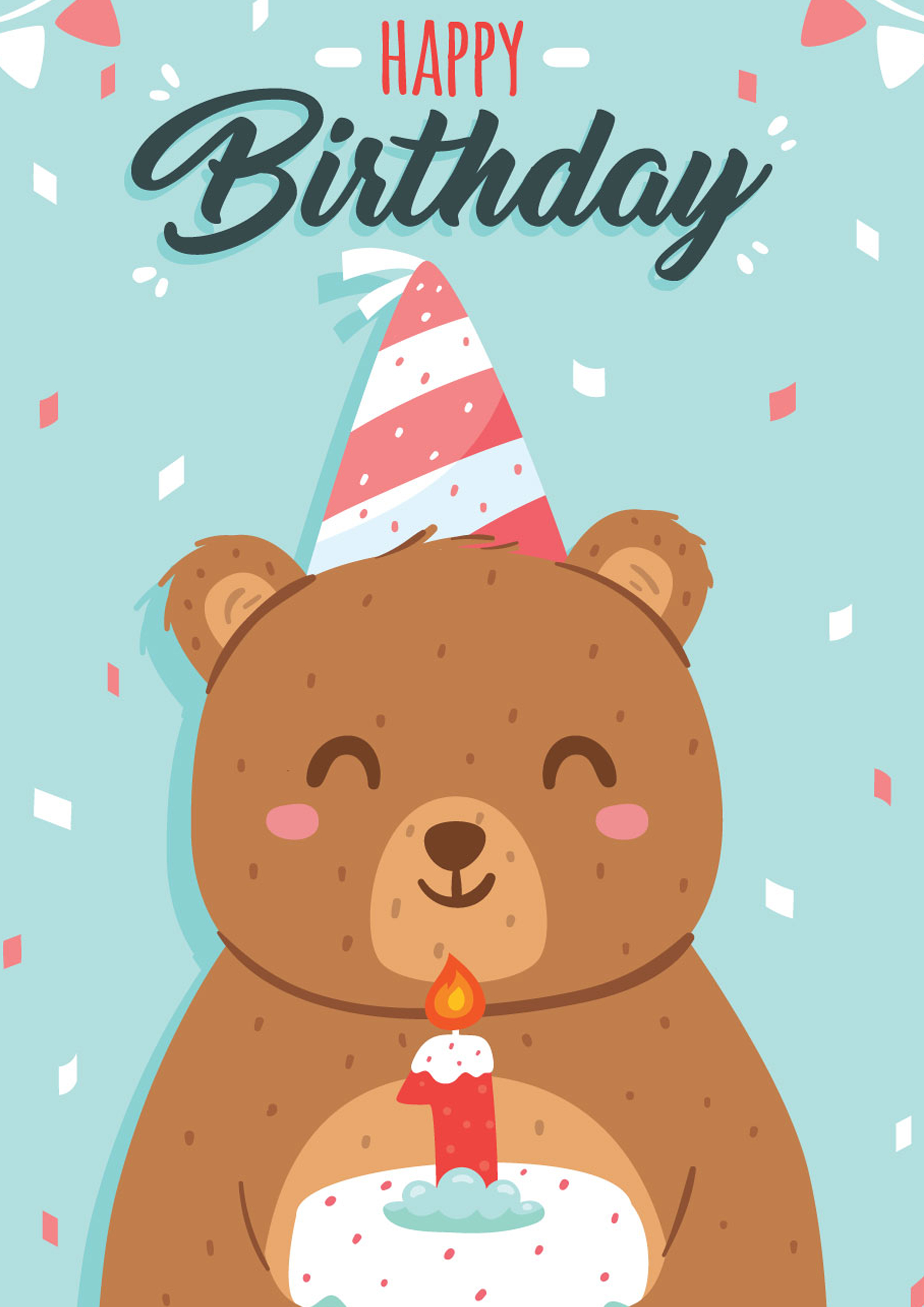 Rouladendekor Geburtstag