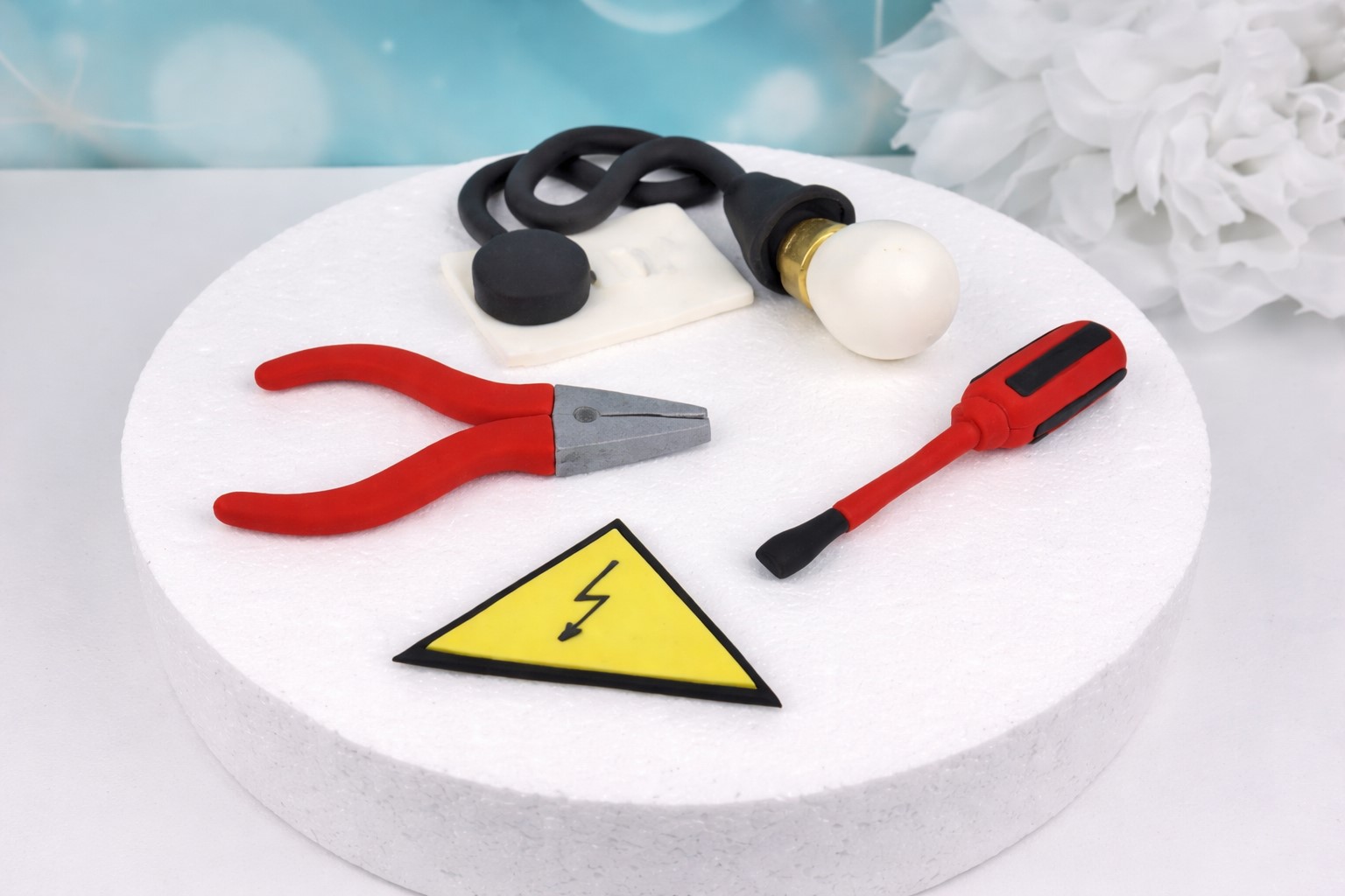 Tortendekoration Elektriker