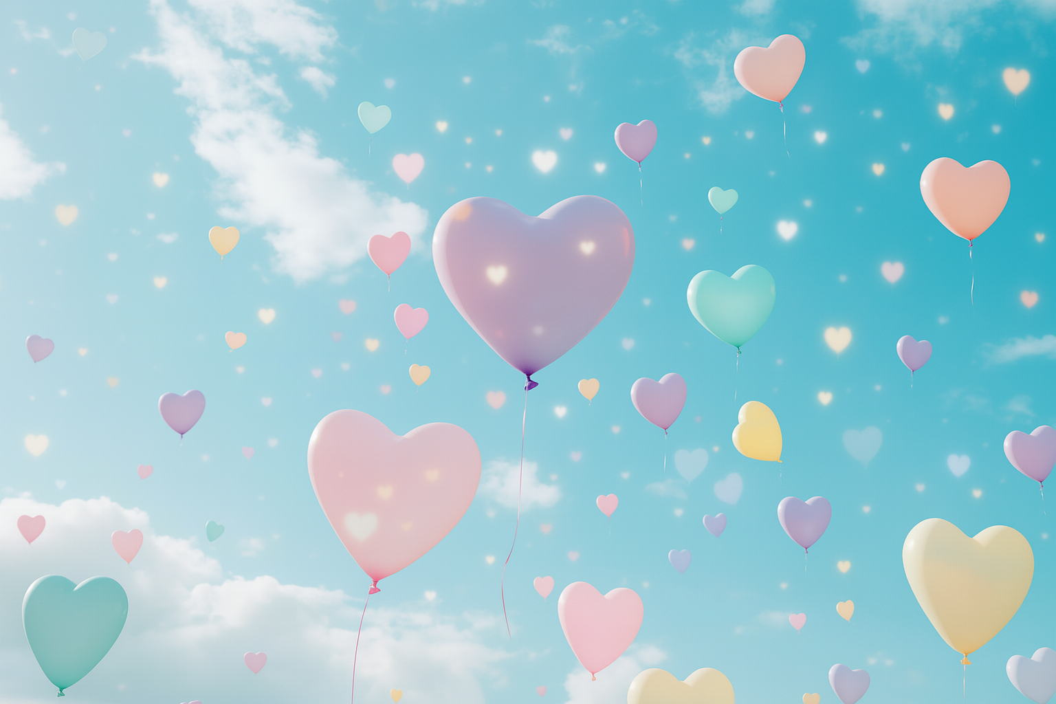 Deko Fondant Love in the Air